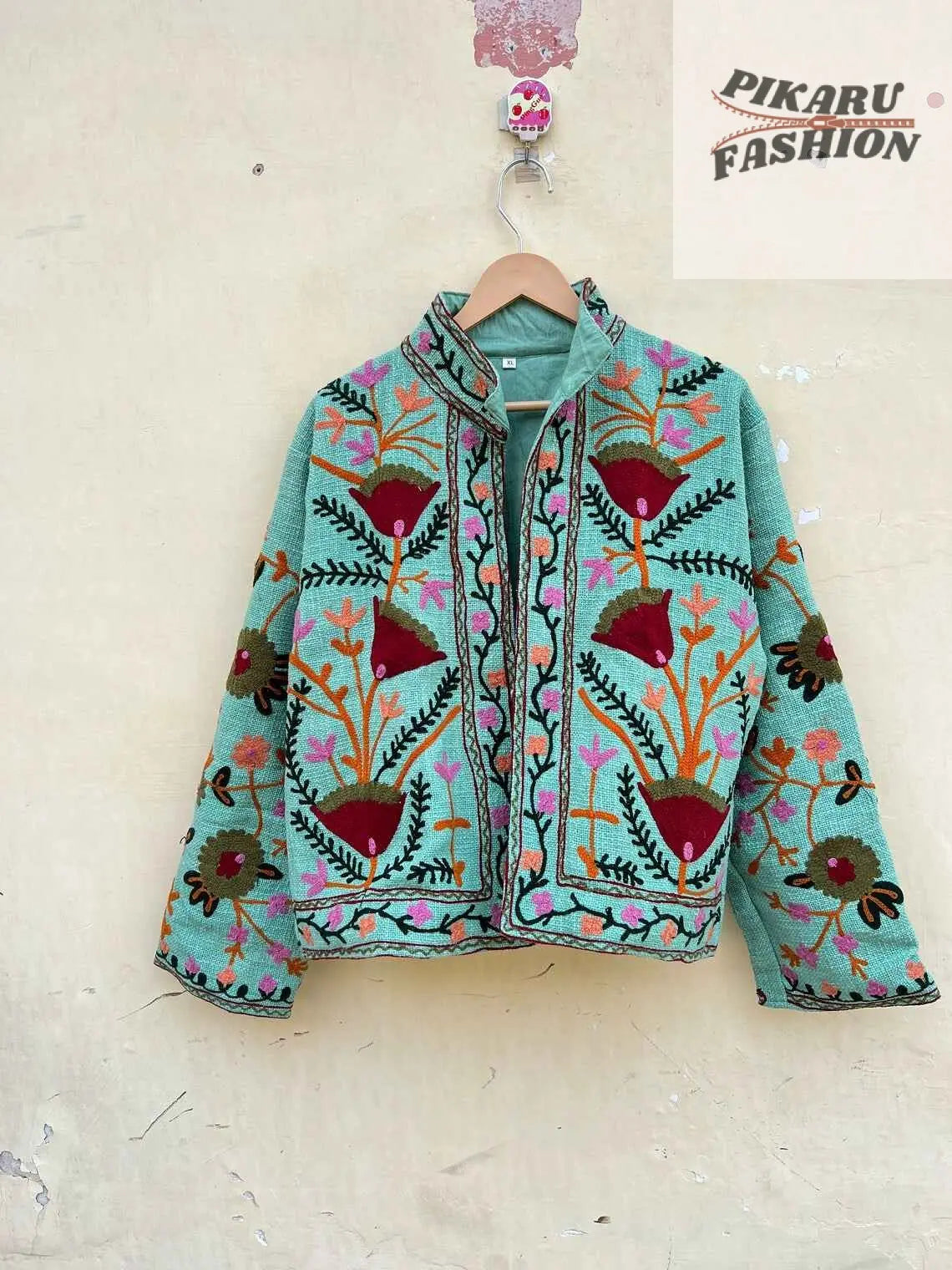 Handmade Suzani Embroidery Jacket