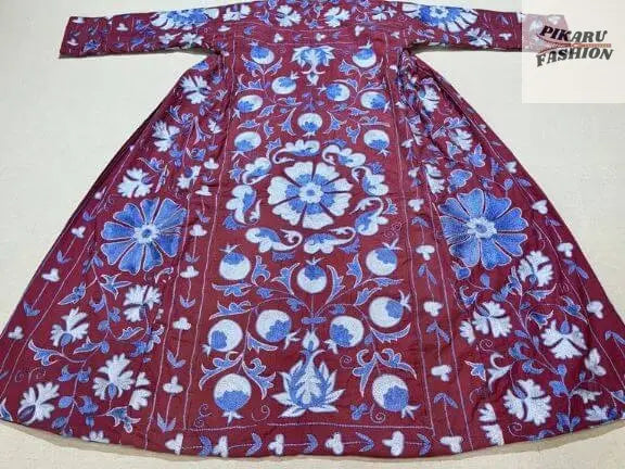 Handcrafted Suzani Coat – Boho Ethnic Long Jacket