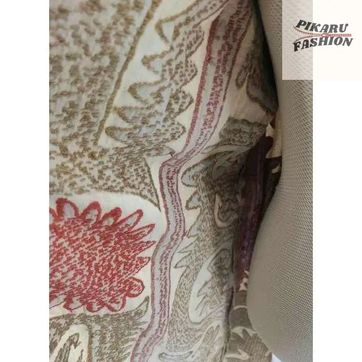 Handcrafted Ikat-Inspired Long Coat – Boho Luxe Style - PIKARU FASHION