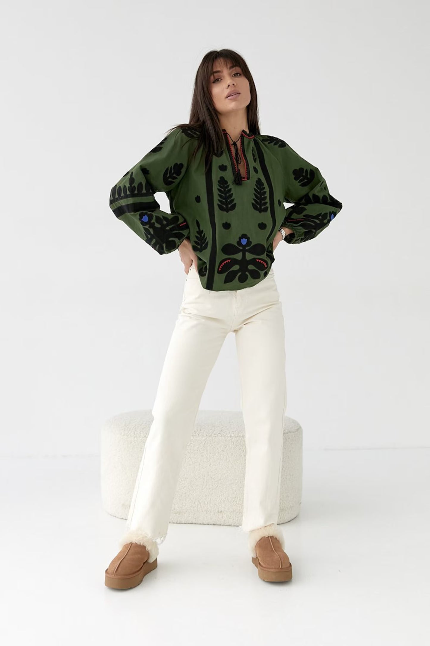 beautiful Boho Embroidered Blouse / PIKARU FASHION - PIKARU FASHION