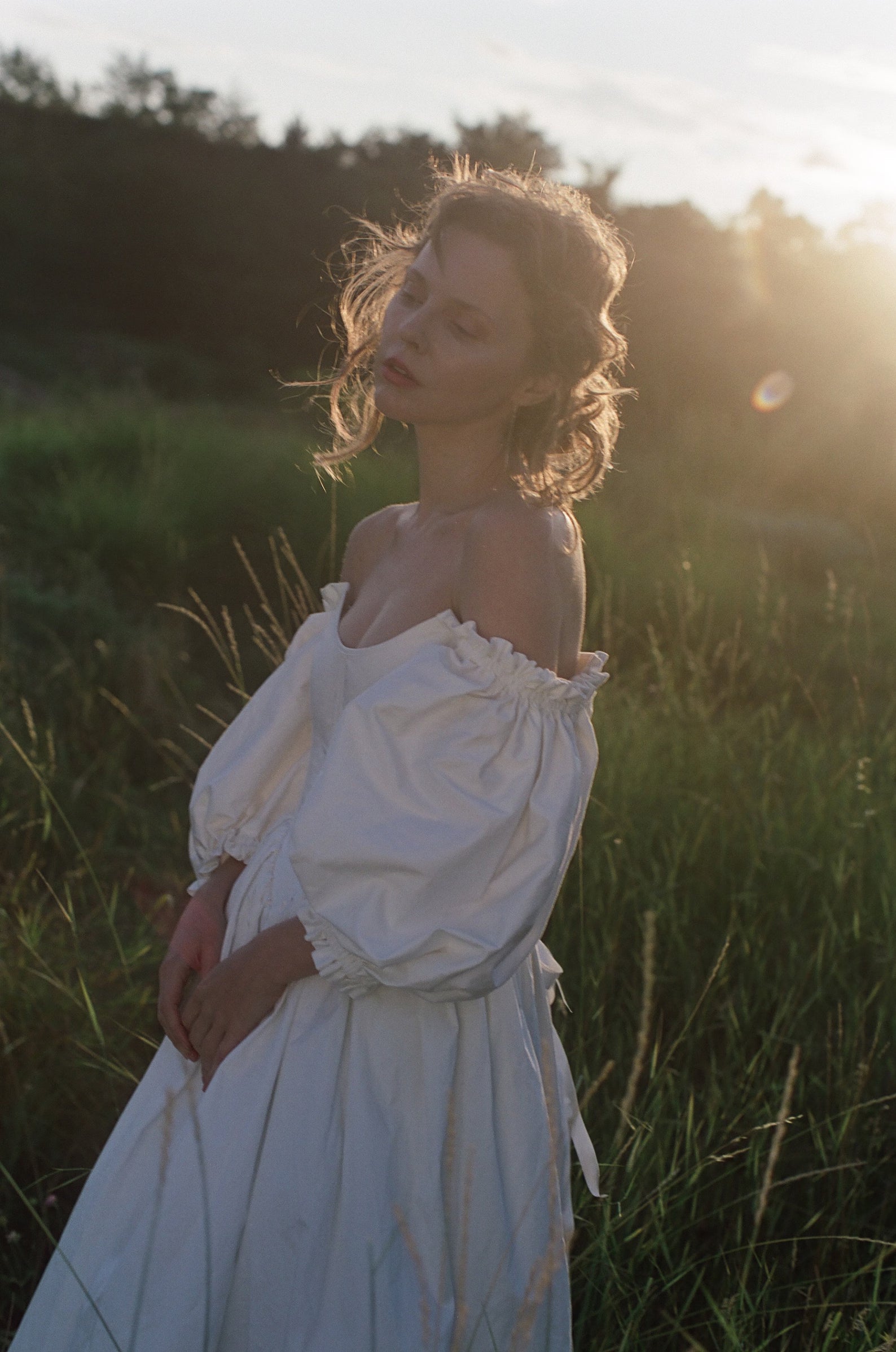 beautiful Puff sleeves dress-PIKARU FASHION - PIKARU FASHION