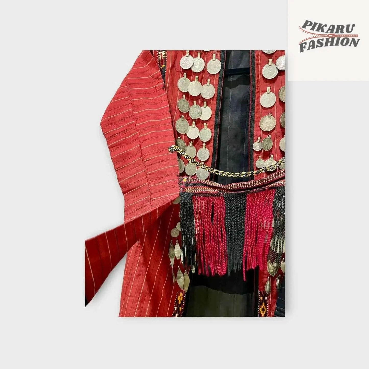 Vintage Turkman Silk Coat - PIKARU FASHION