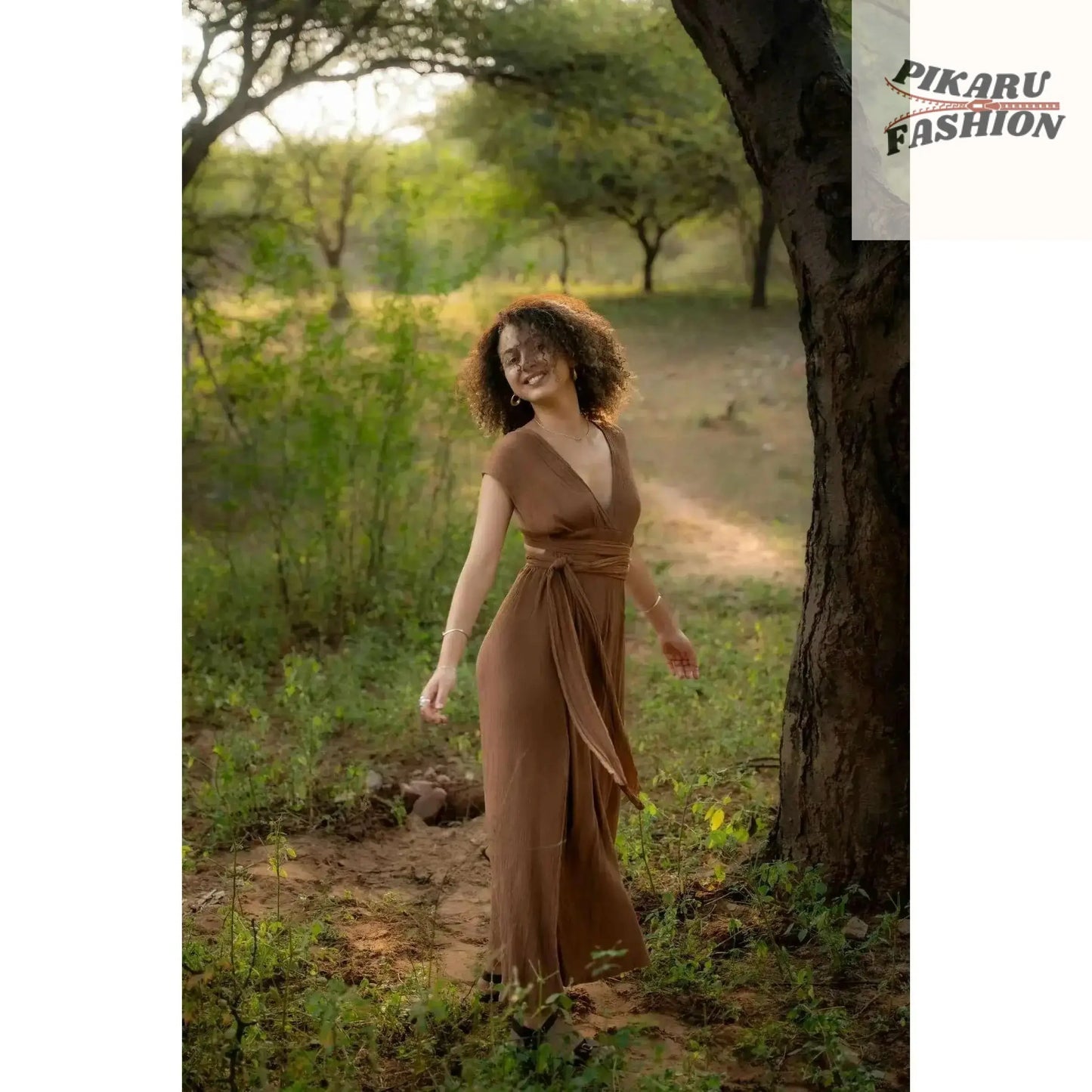 Bohemian-style maxi dress - PIKARU FASHION